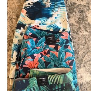 Bundle 3 - American Eagle Outfitters Mens Boardshorts swim Size L -4 Way Stretch